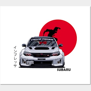 Impreza WRX STI, JDM Posters and Art